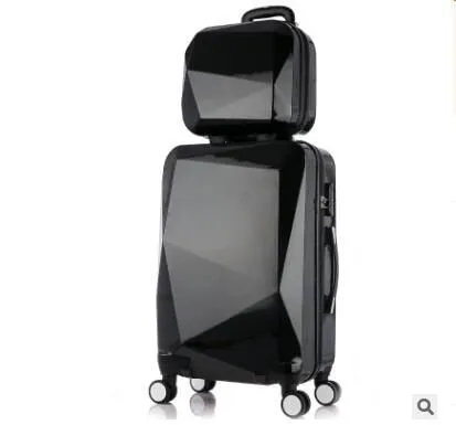 20"24" Inch Women Travel Luggage Trolley Suitcase Luxury Brand Boarding Case Rolling Luggage Case