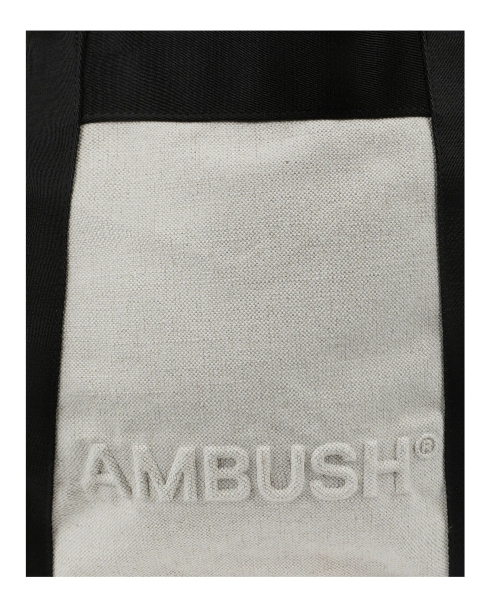 AMBUSH Womens Medium Embossed-Logo Tote Bag