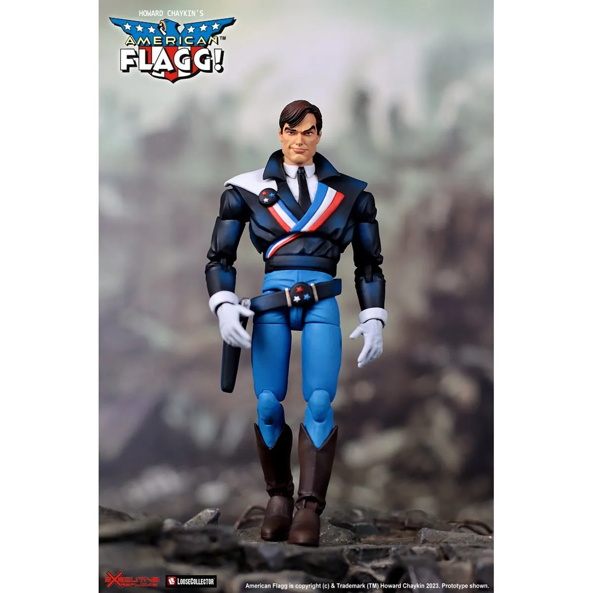 American Flagg 6" Inch Action Figure - Executive Replicas