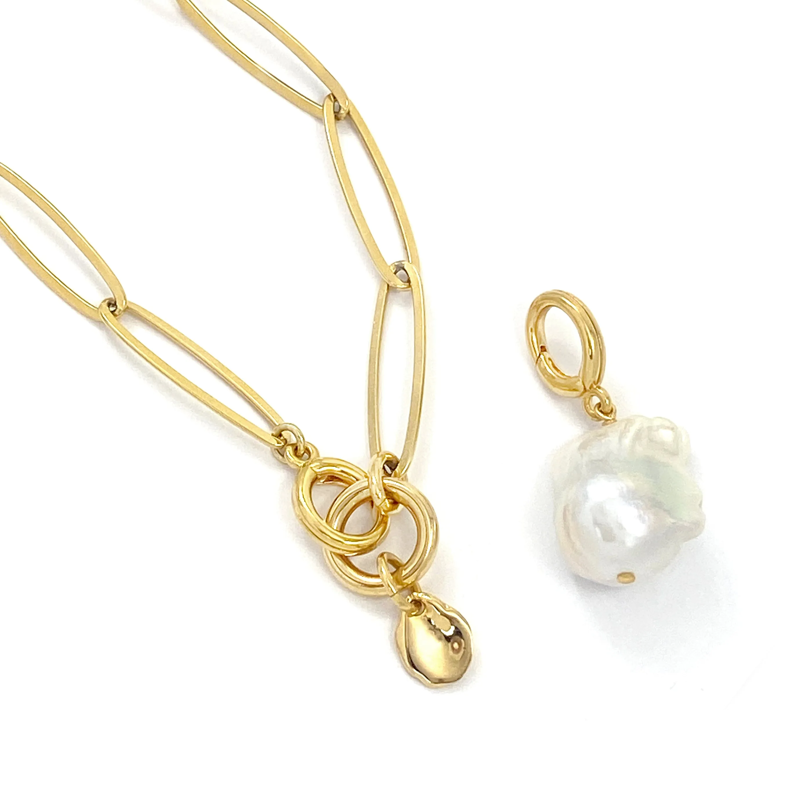 Arden Convertible Lariat - Gold