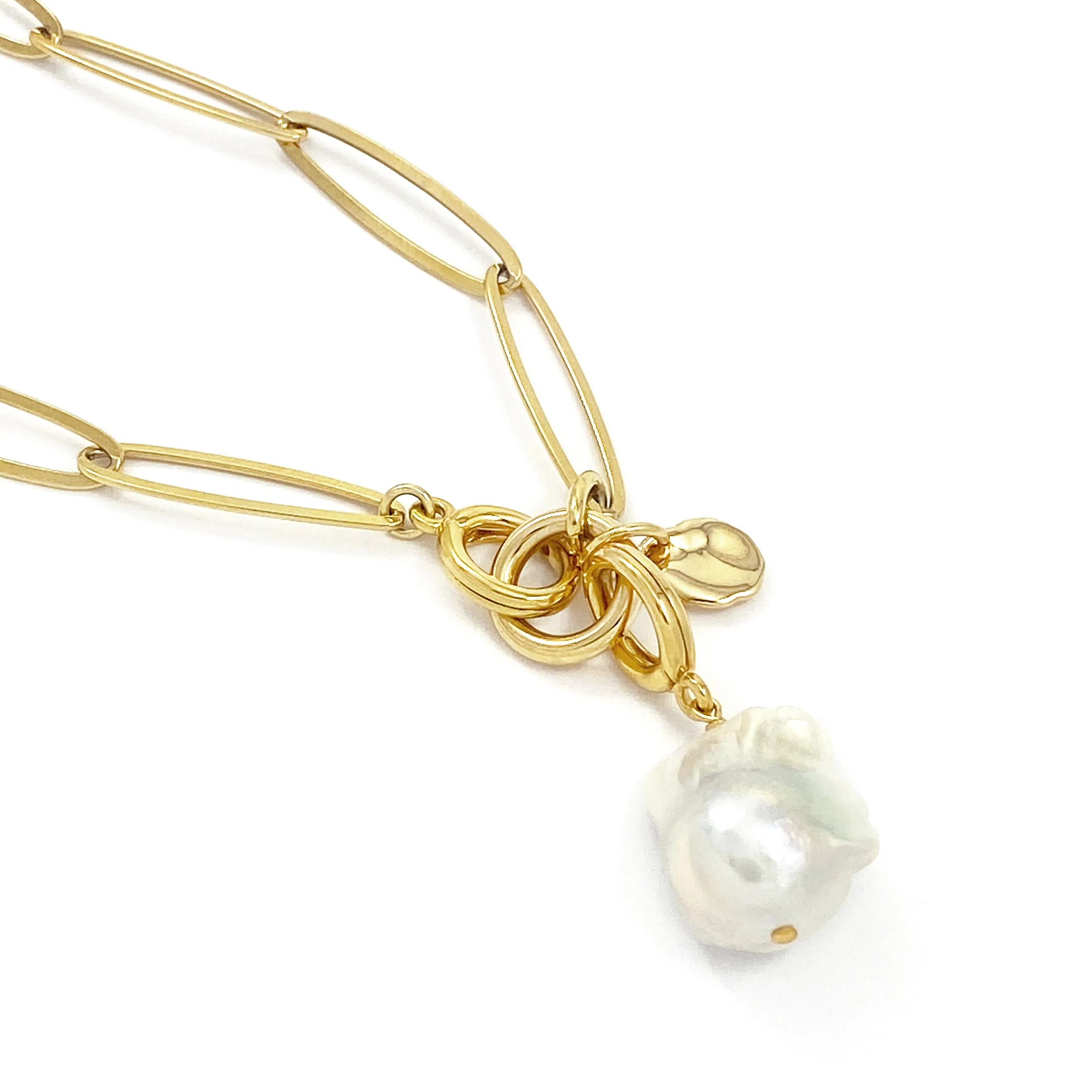 Arden Convertible Lariat - Gold