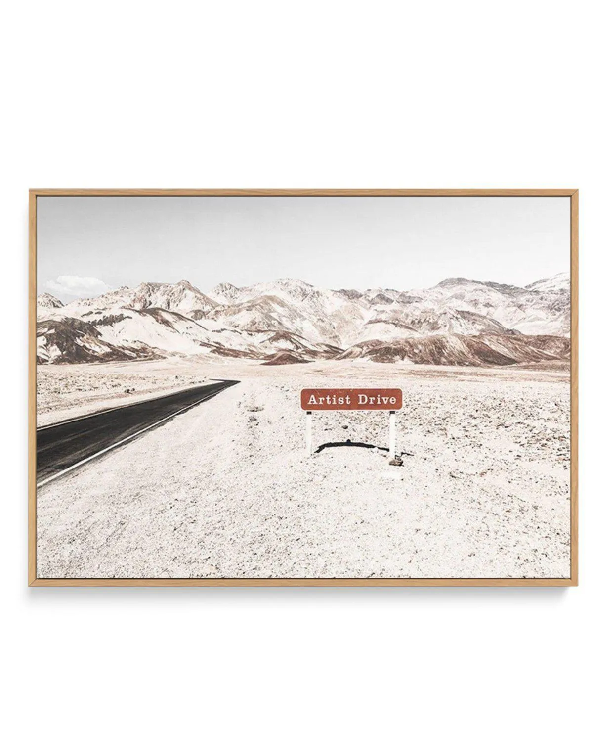 Artist Drive | LS | Framed Canvas Art Print