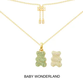 Baby Wonderland Yummy Bear Adjustable Necklace