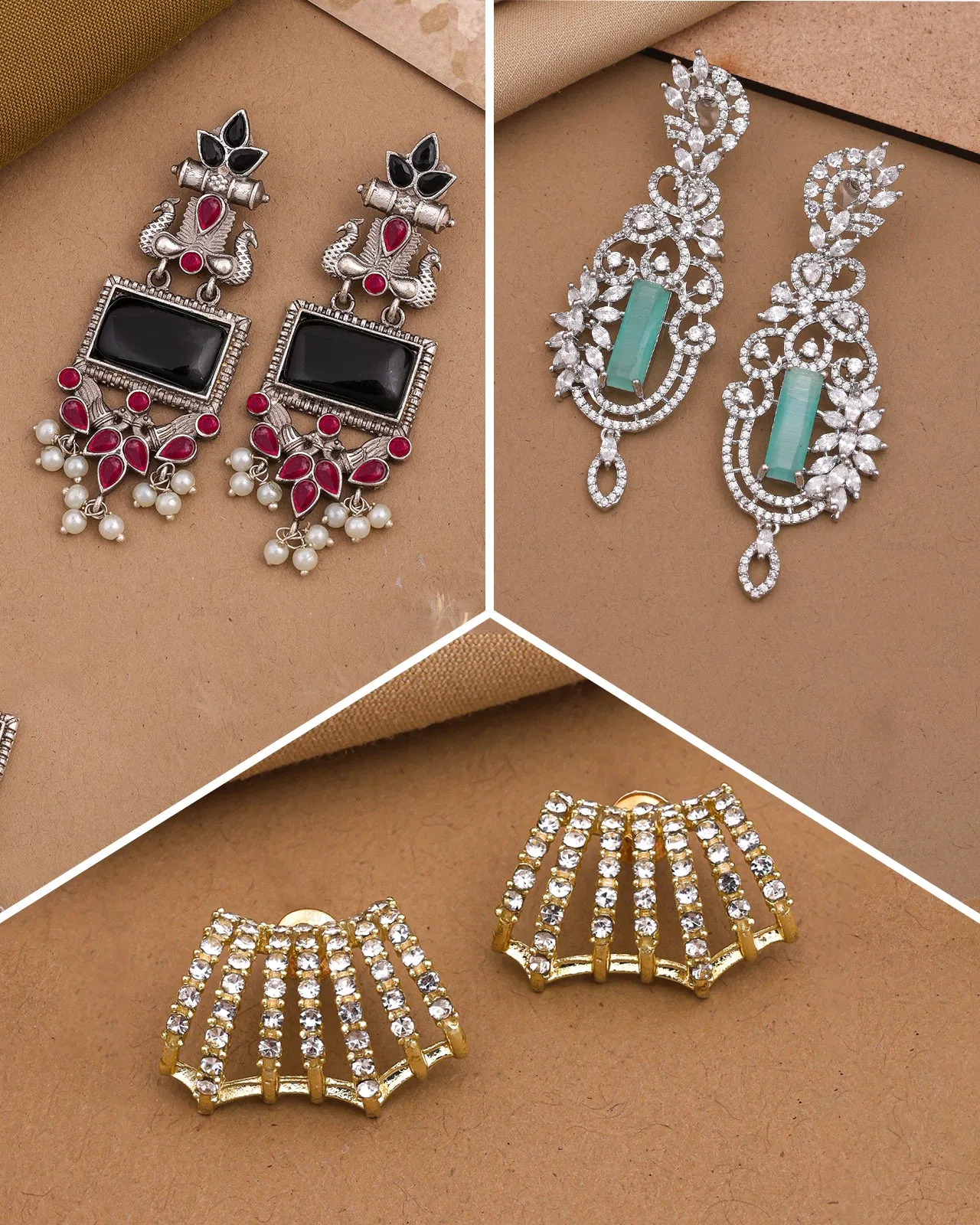 Bella Combo Earring Set - wxo