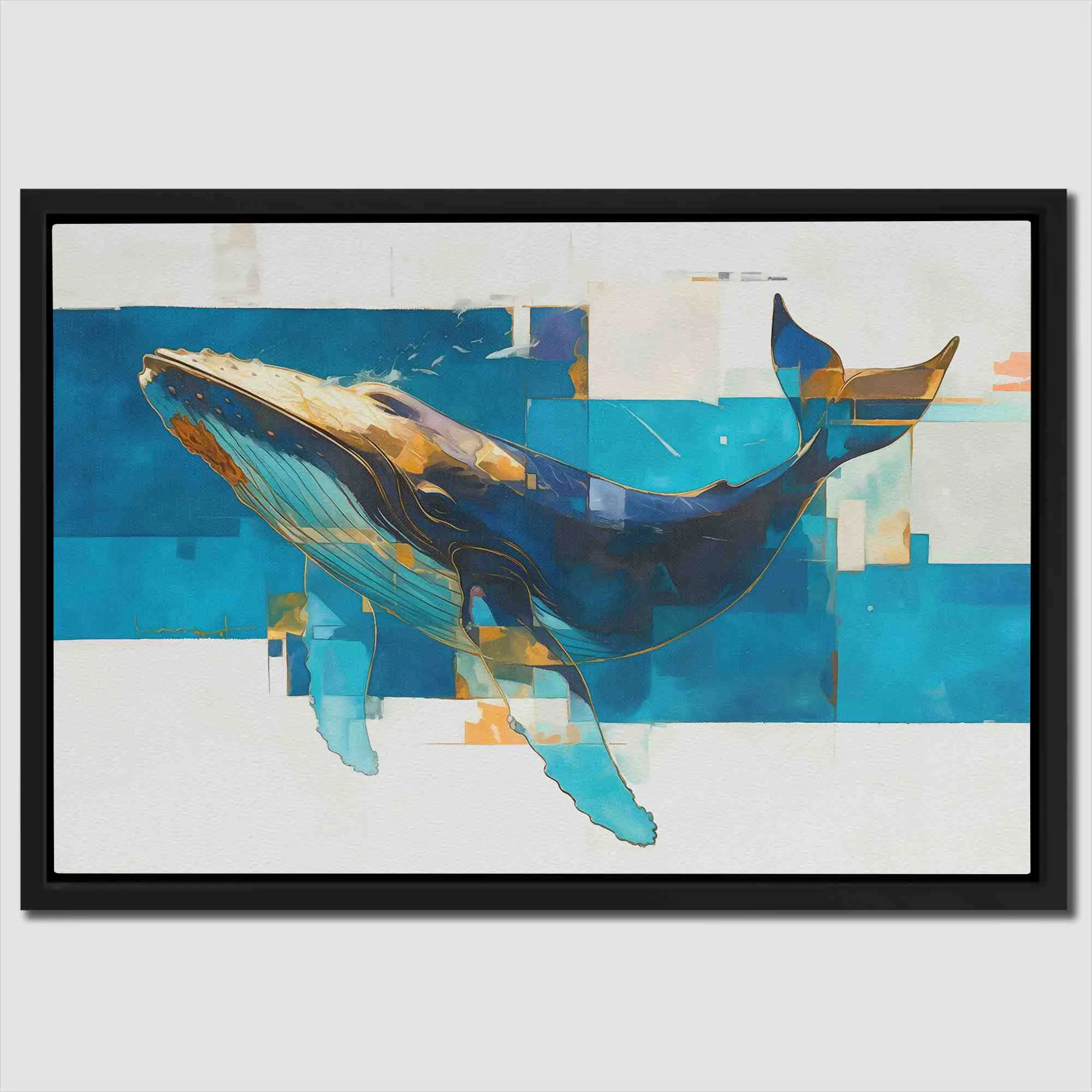 Blue Humpback Whale