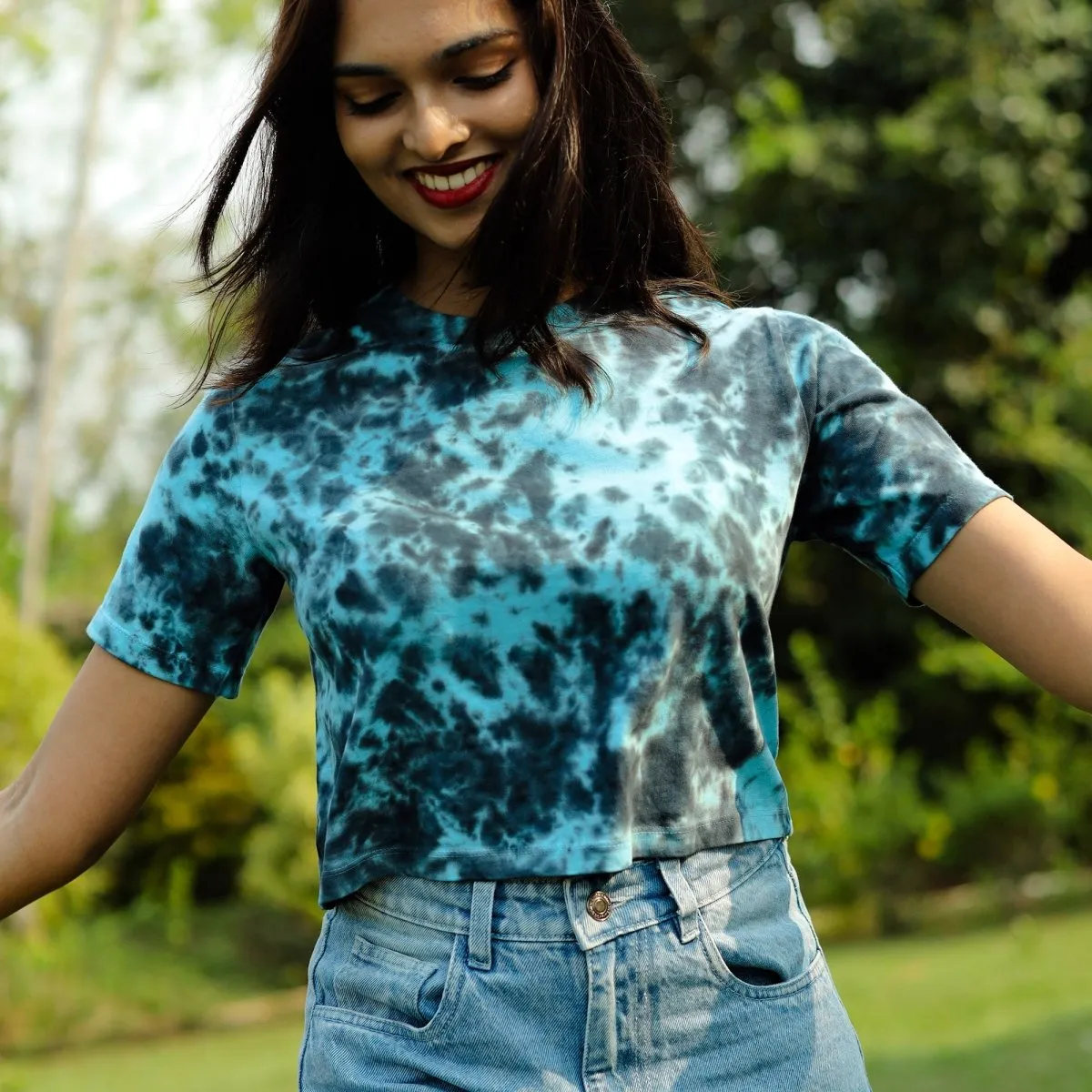 Blue Tie-dye