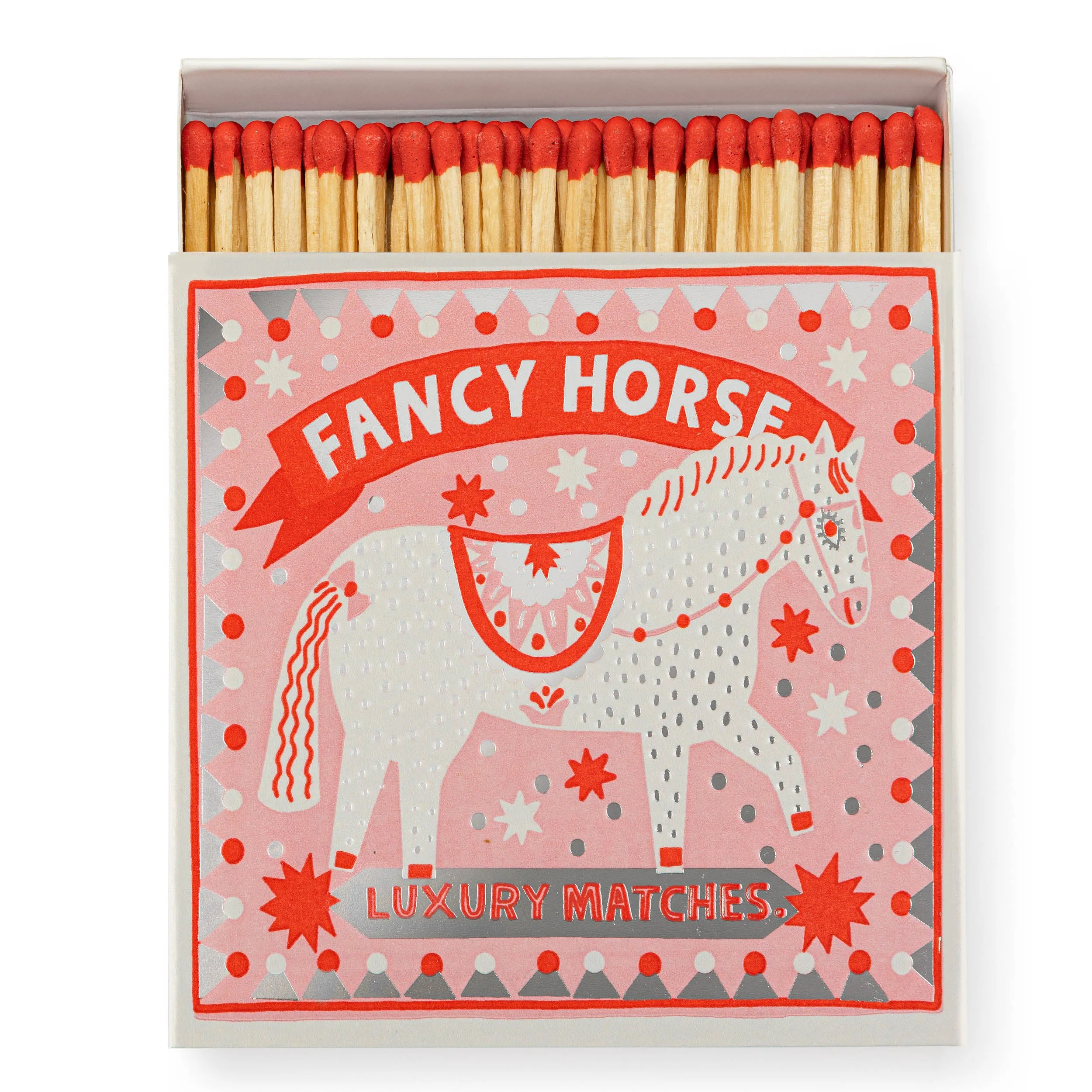 Boxed Wooden Matches: Fancy Horse