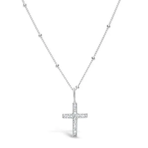 Charm & Chain Necklace - Cross