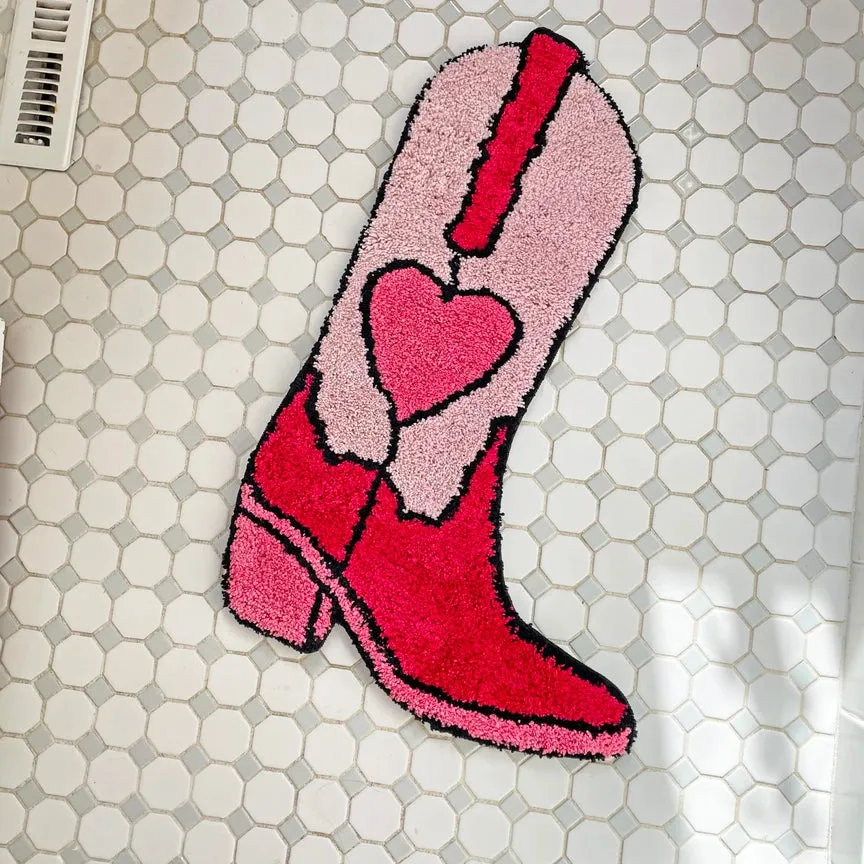 Cowgirl Boot Rug