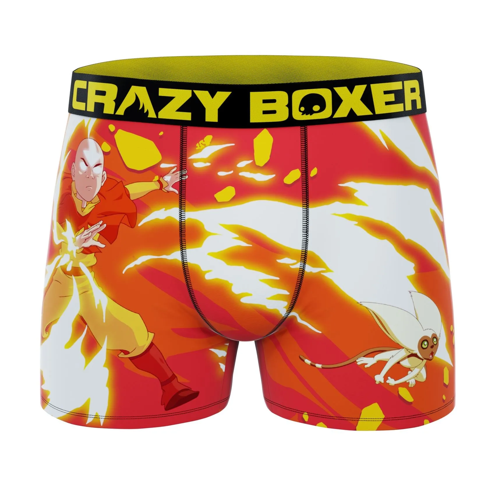 CRAZYBOXER Avatar Elements   Navy Men's Boxer Briefs (3 pack)