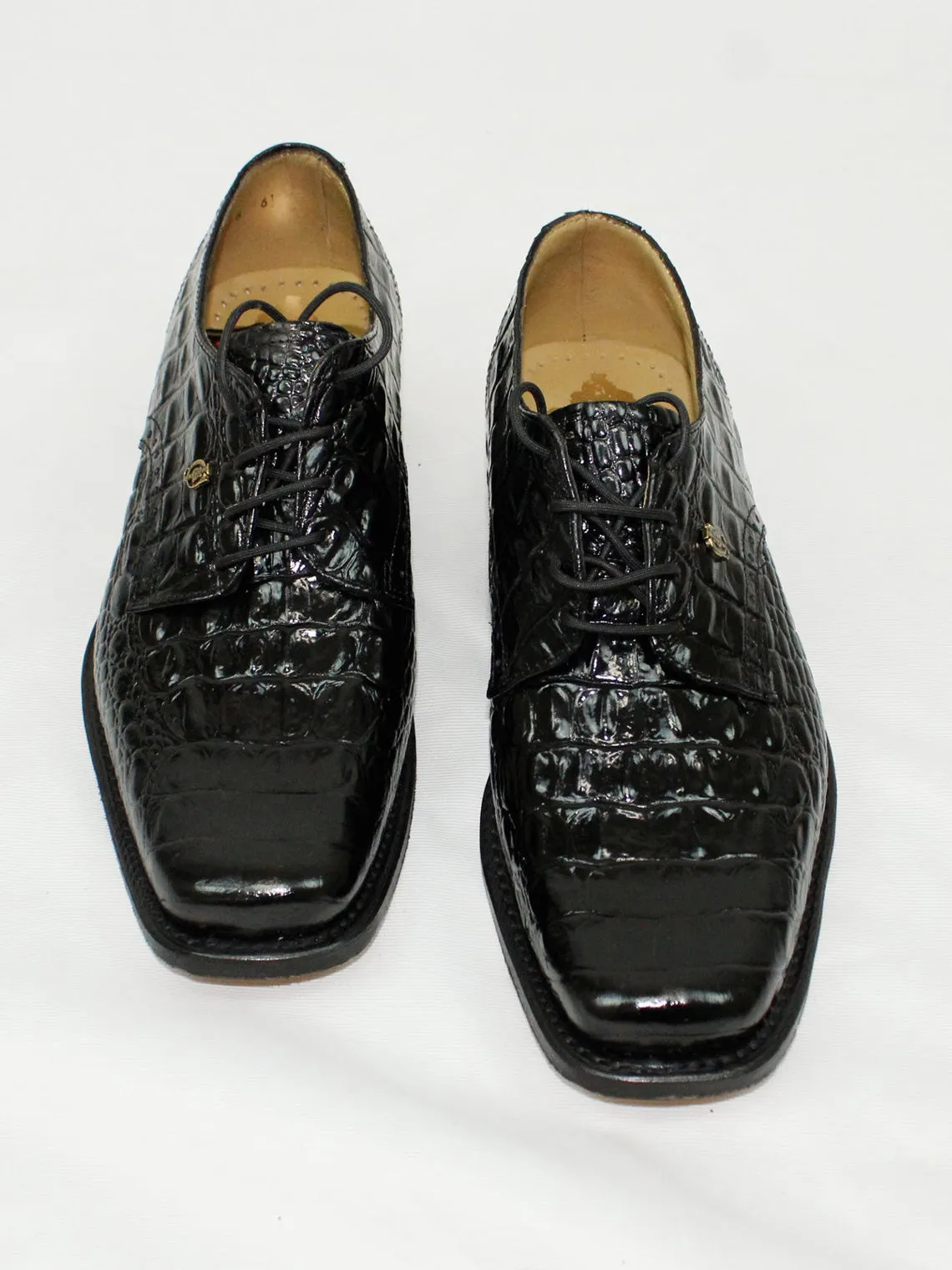 Crockett & Jones Leather Milo Black Hornback