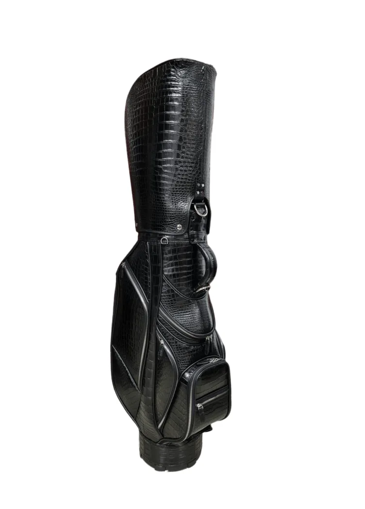 Crocodile Belly Leather Golf Bags ,Crocodile Leather Golf Sets , Golf Cart Bags  & Golf Stand Bags