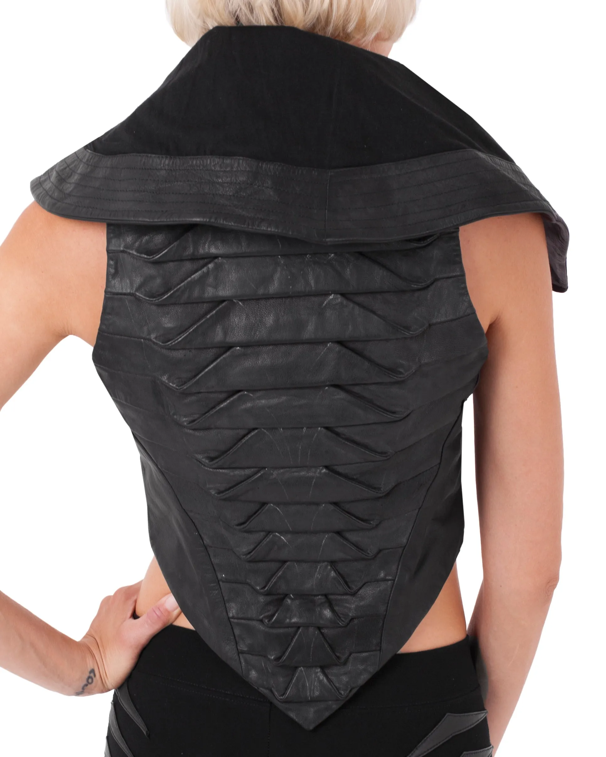 Crocodile Leather Vest