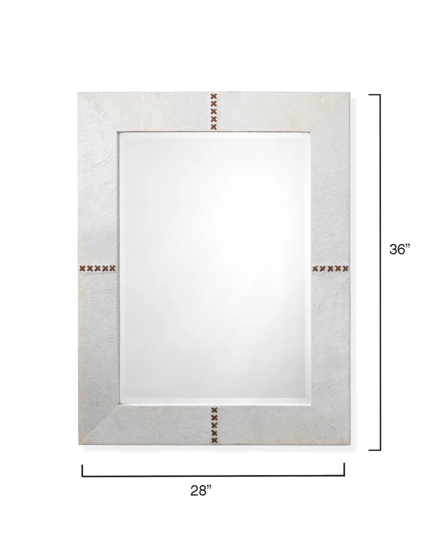 Cross Stitch Rectangle Mirror