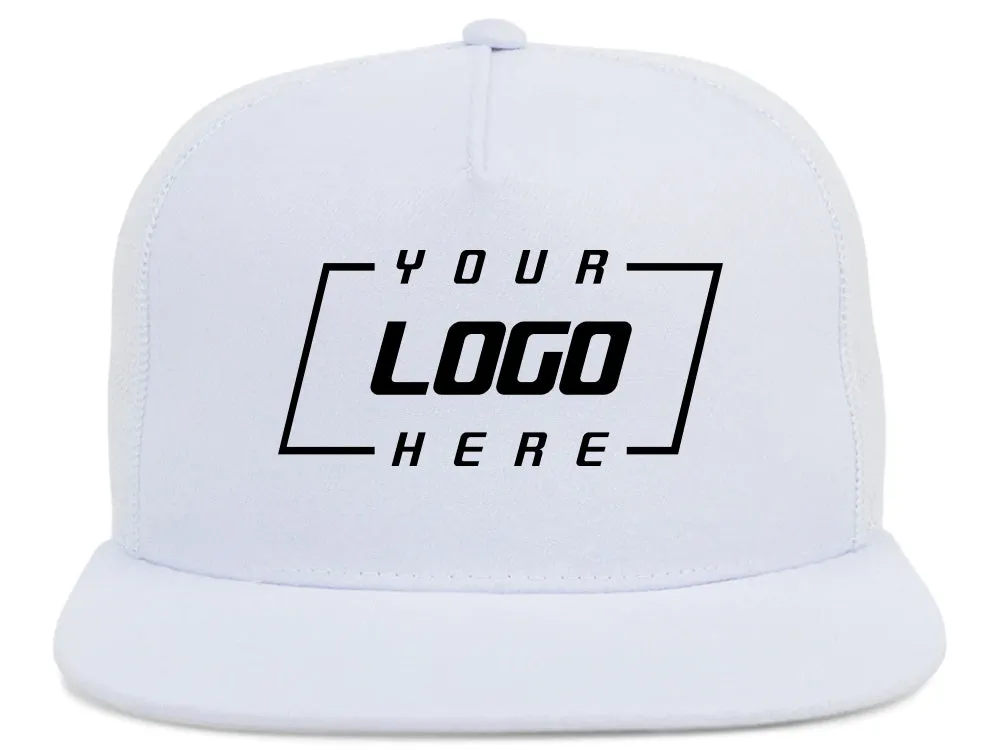 Crowns by Lids Essential 5-Panel Trucker - White