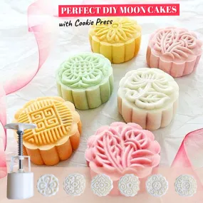 Cute Shaped Pastries - Cookie Presser Mold Set