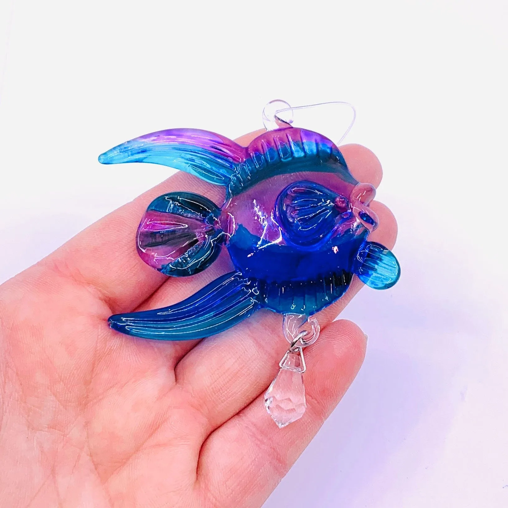 Dazzle Glass Fish, Blue 11