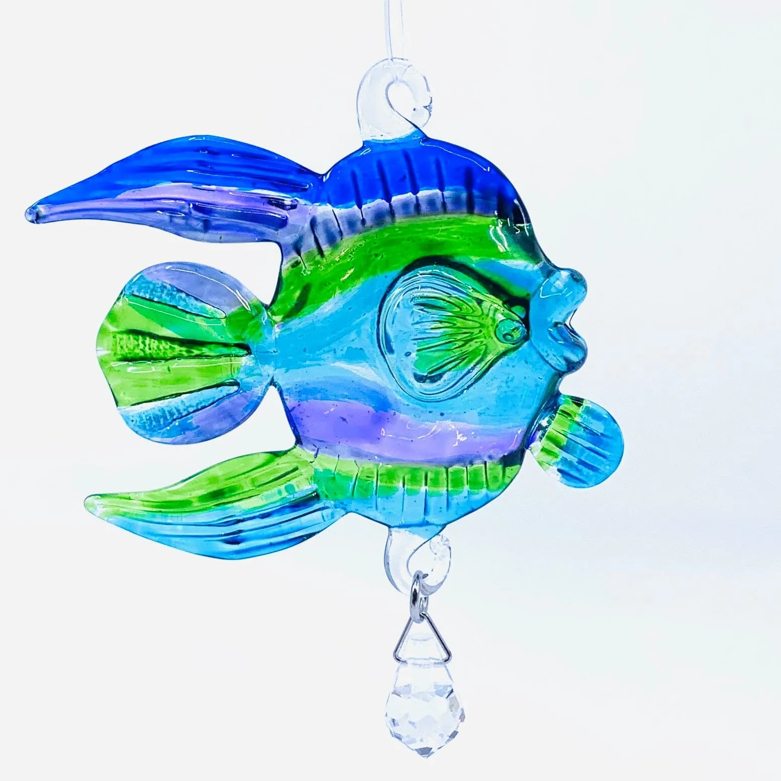 Dazzle Glass Fish, Green 10