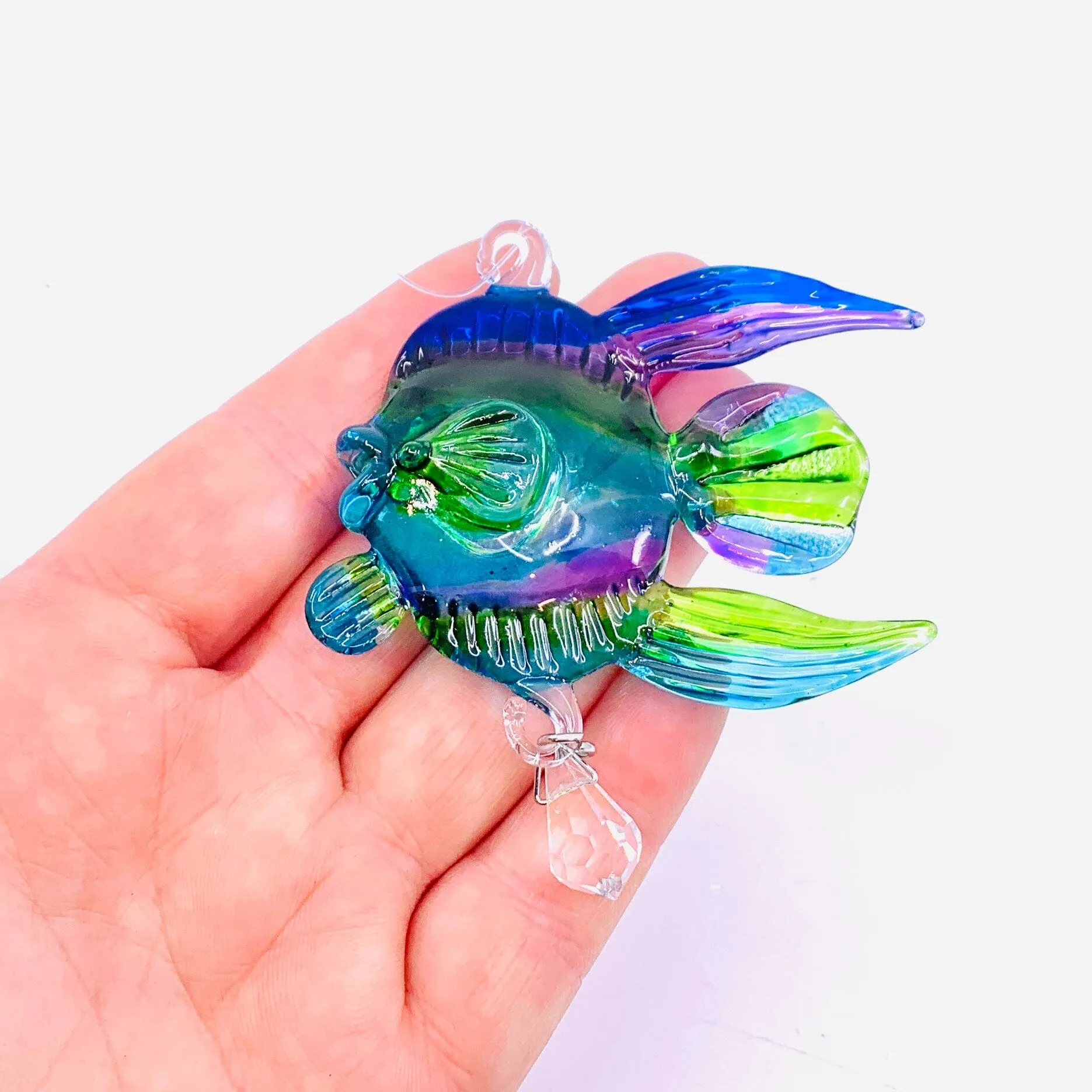 Dazzle Glass Fish, Green 10