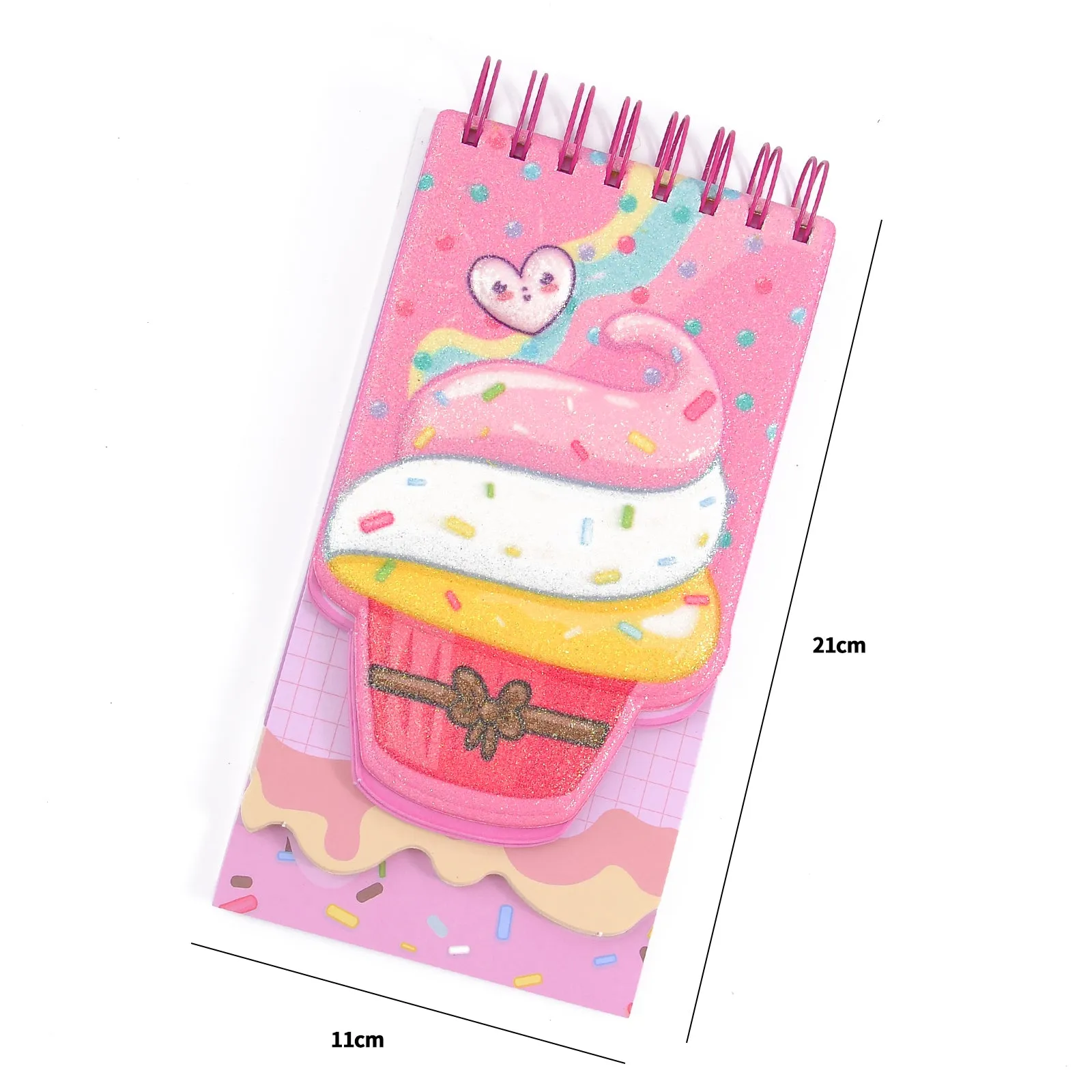 Desirable Glittery Ice Cream Diary.