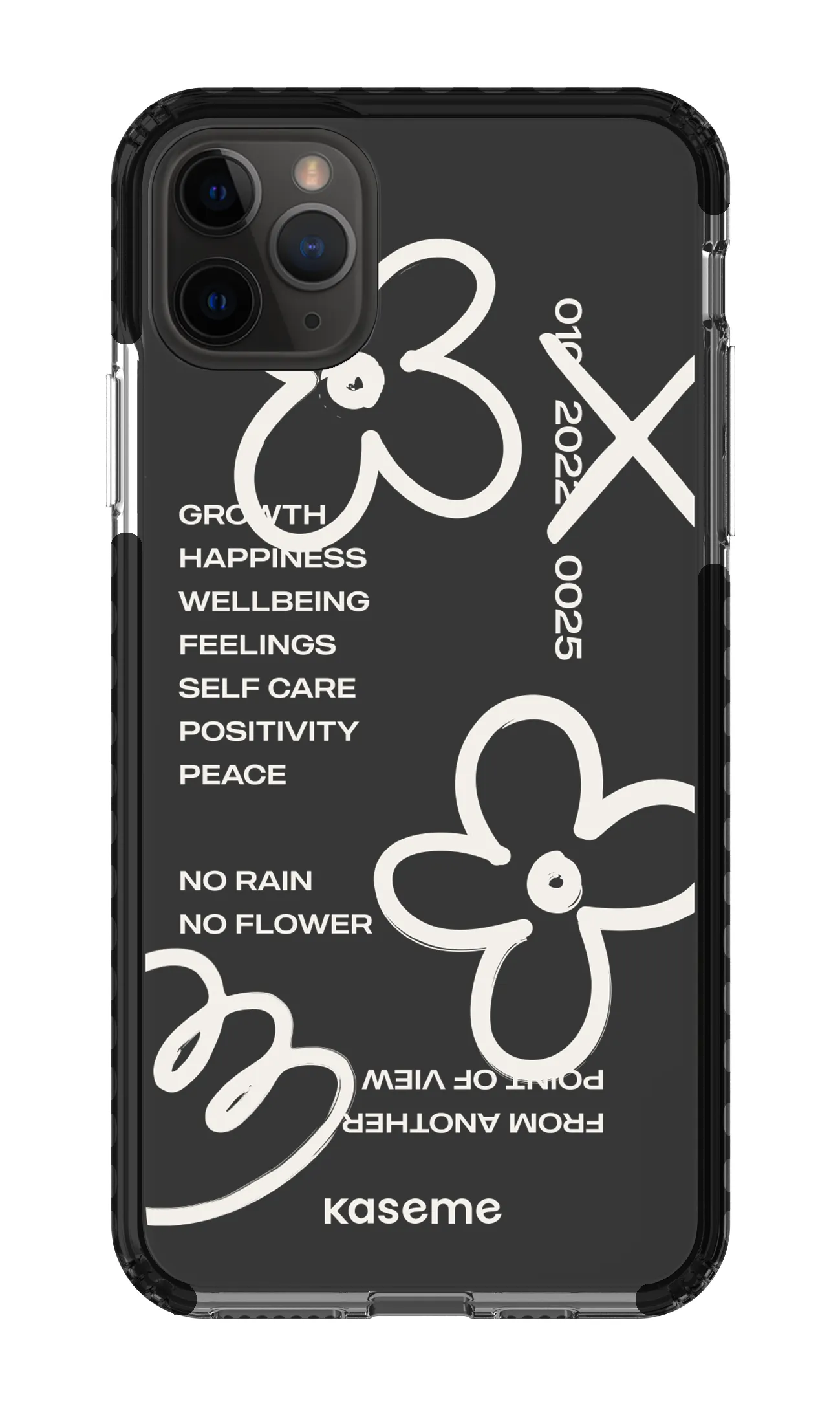 Feelings white clear case