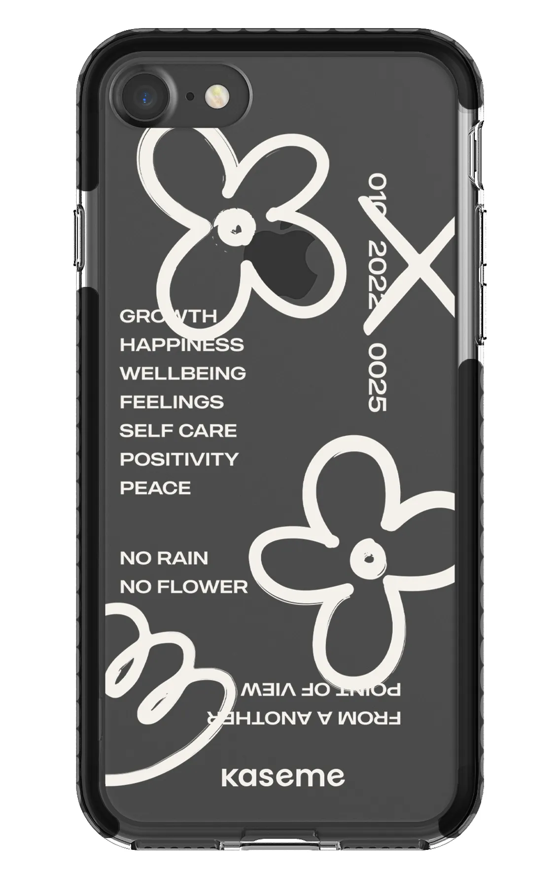 Feelings white clear case