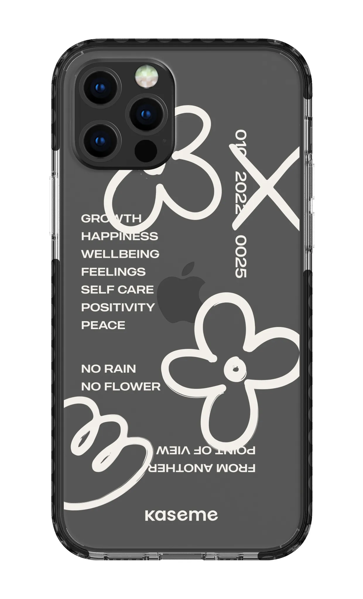 Feelings white clear case