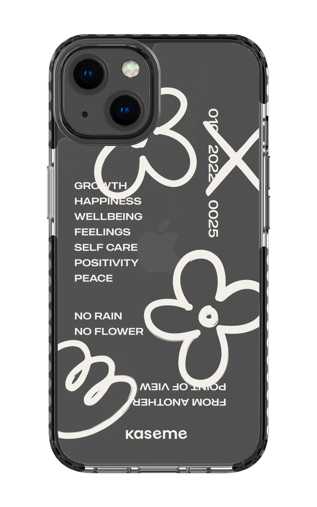 Feelings white clear case