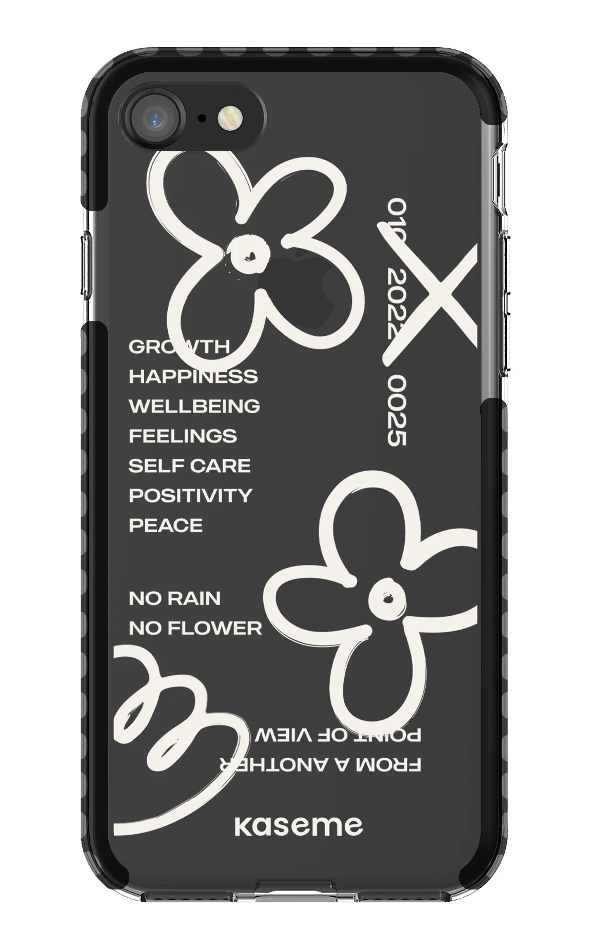 Feelings white clear case