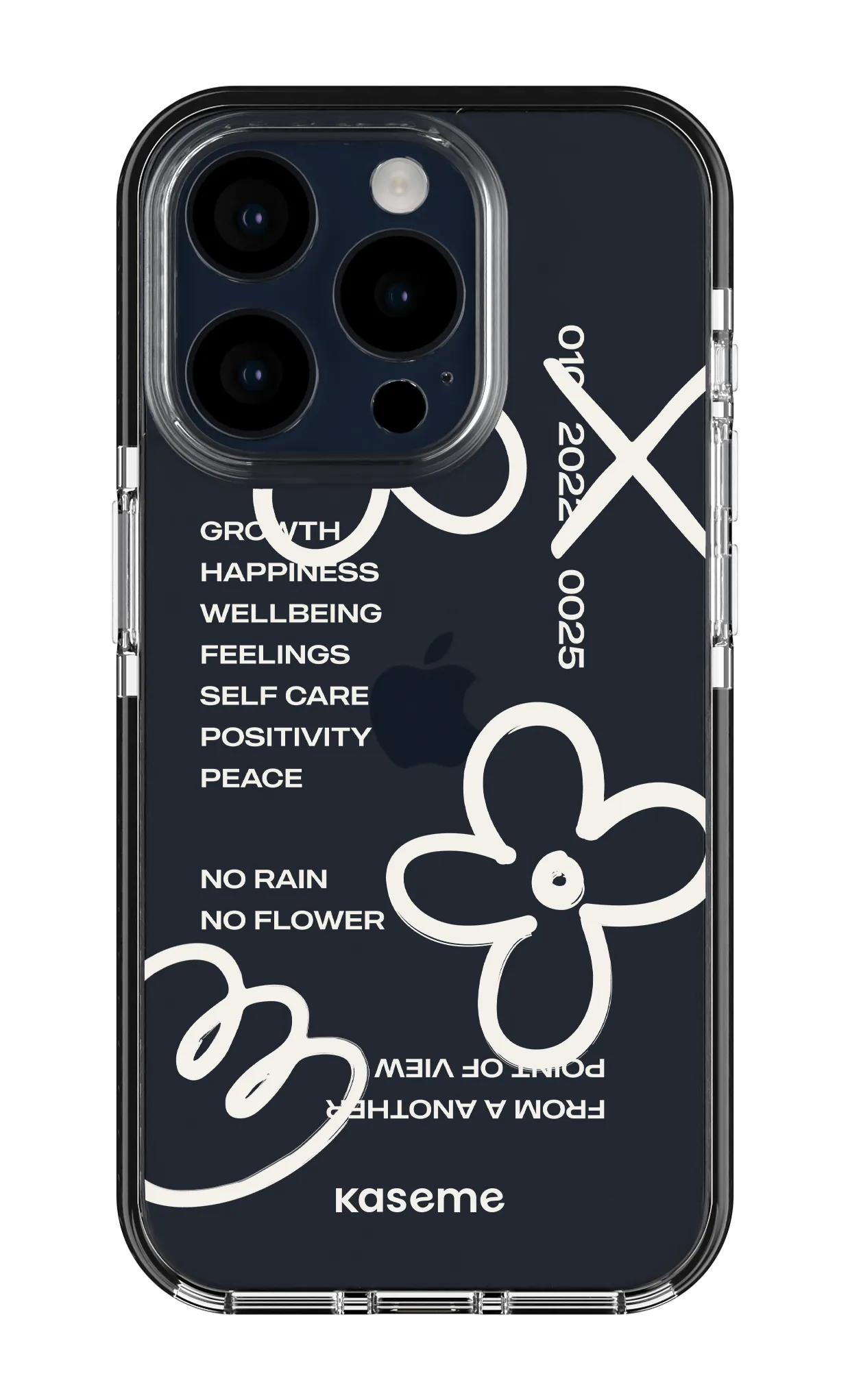 Feelings white clear case