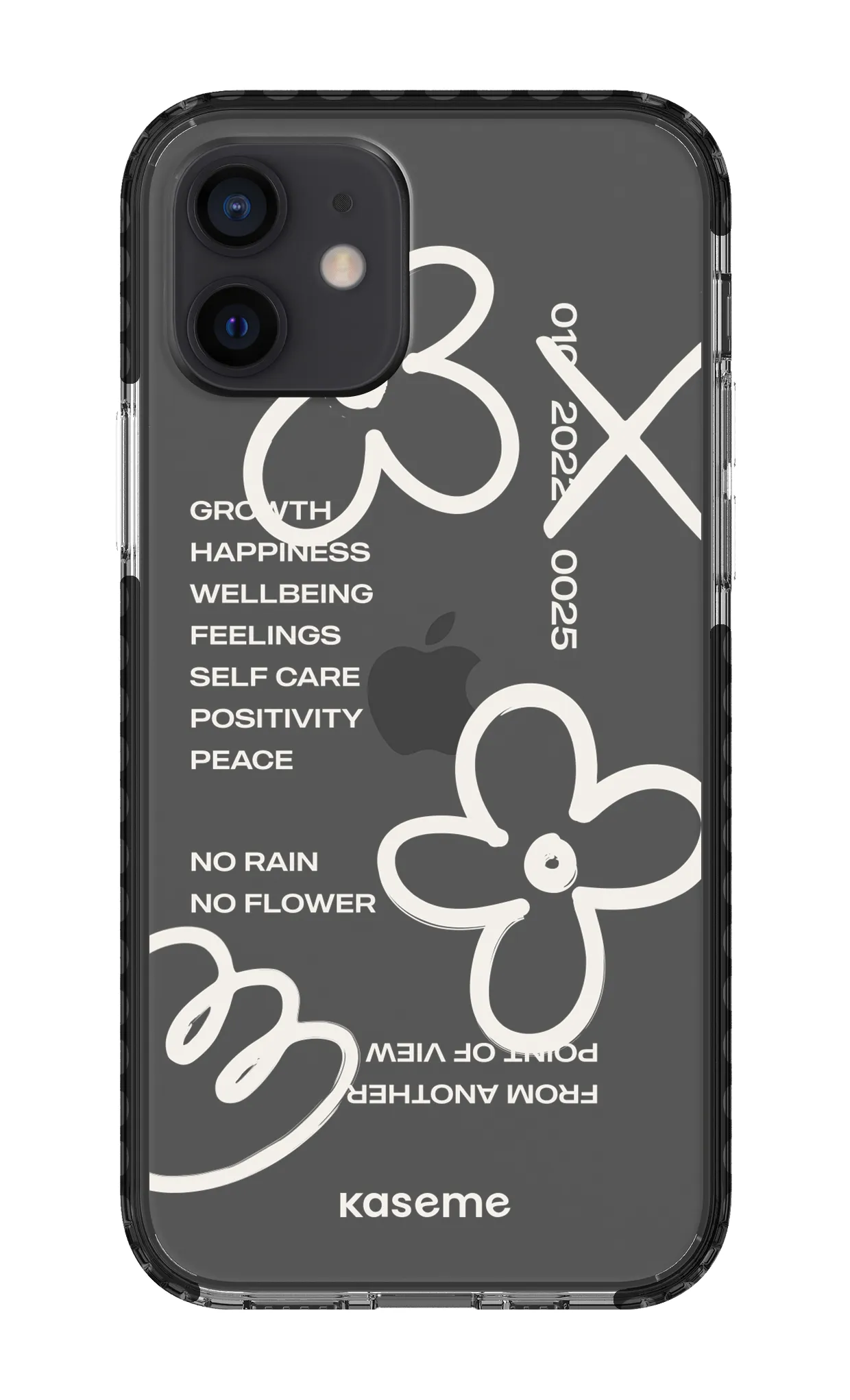 Feelings white clear case