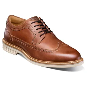 Florsheim Norwalk Wingtip Oxford Men’s Cognac Multi Casual Shoes