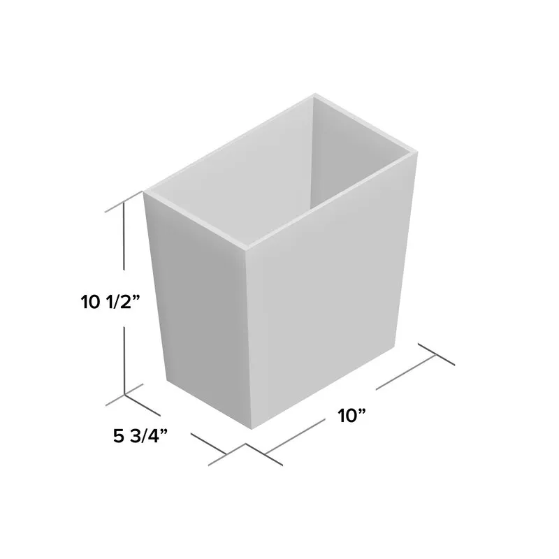 Gouldsor 5 Gallon Natural Open Waste Basket