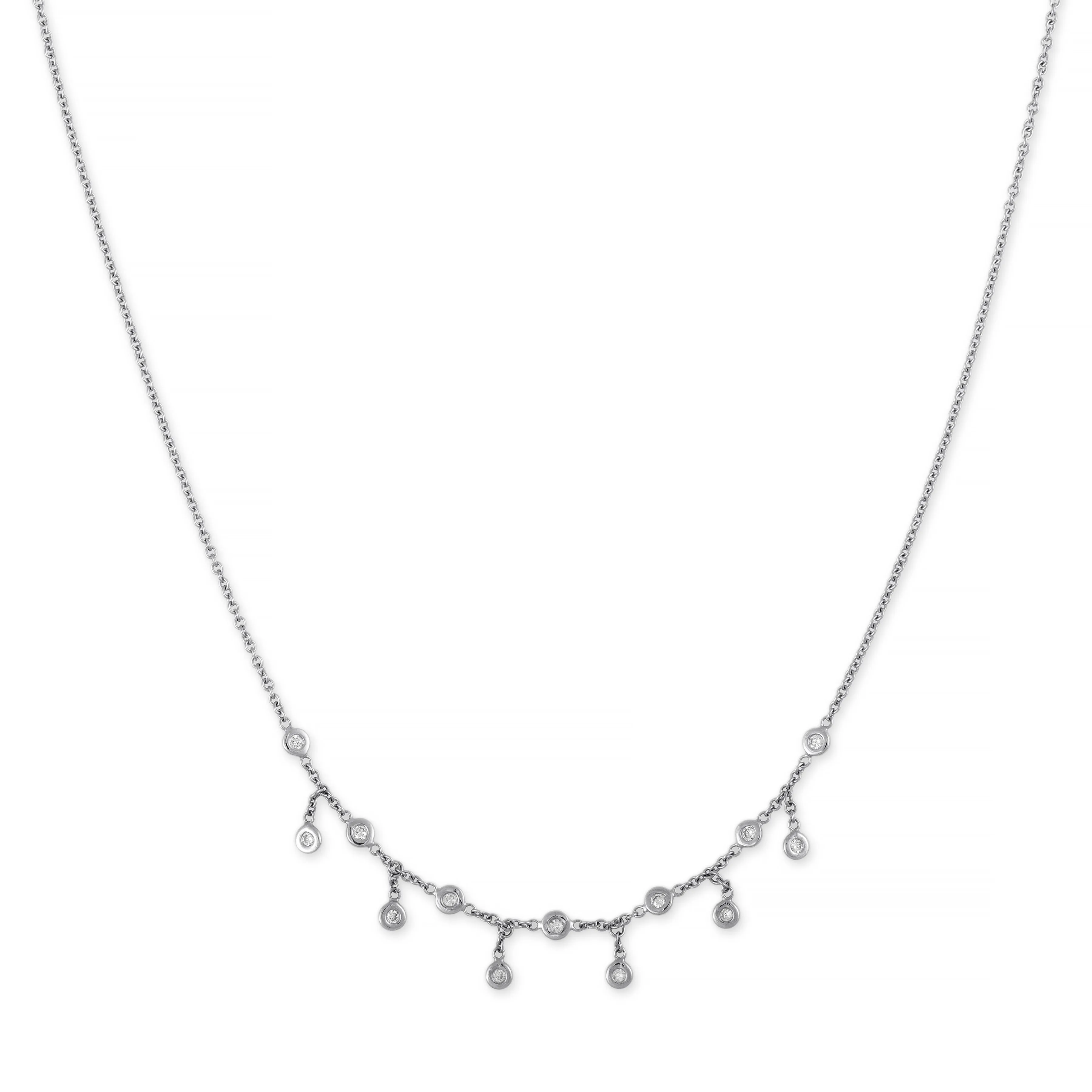 HALF SHAKER DIAMOND CHOKER