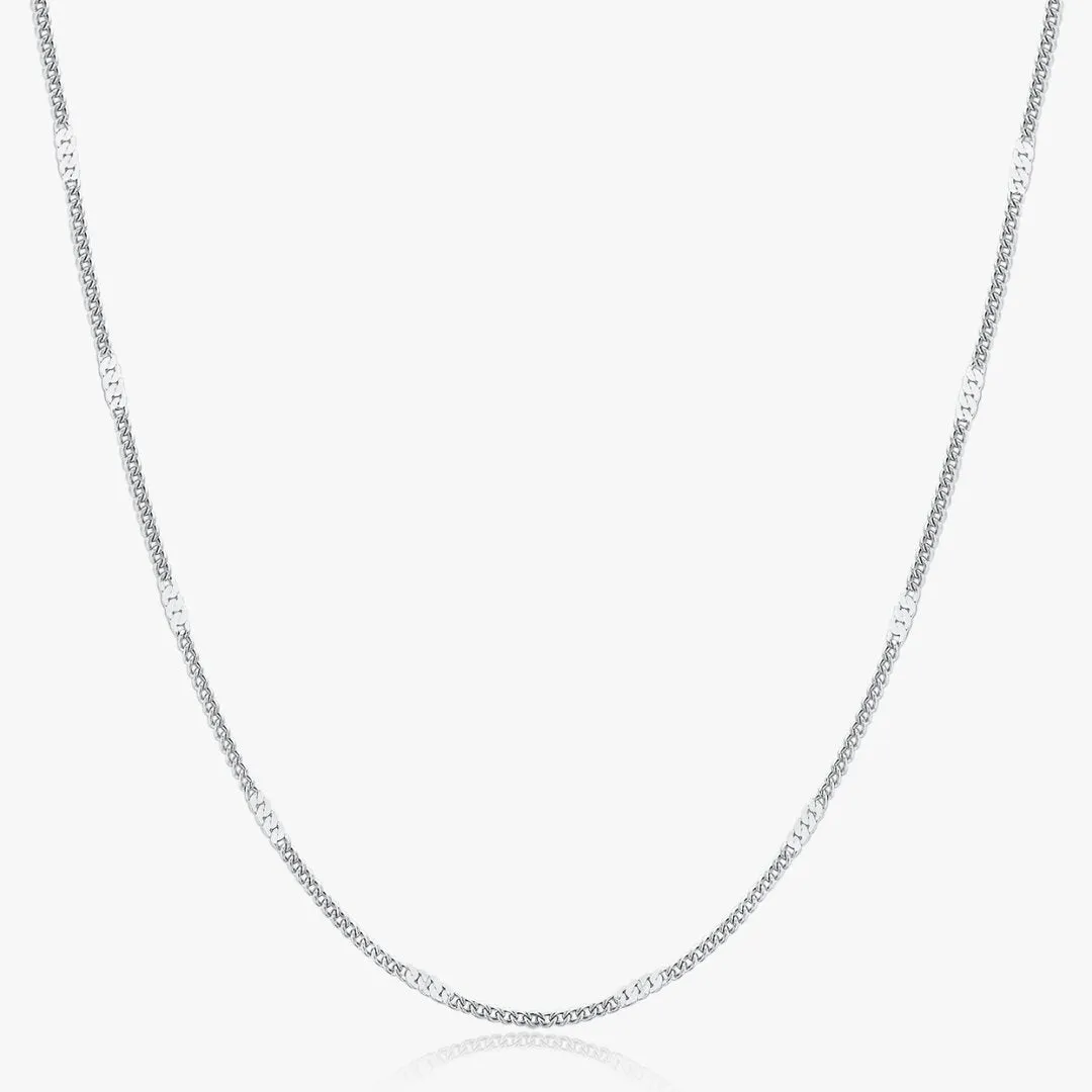 Hammered Chain Necklace