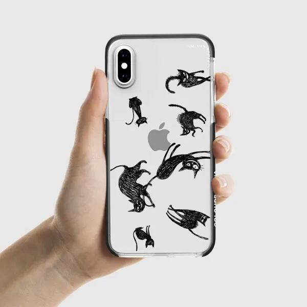 iPhone Case - Black Cats