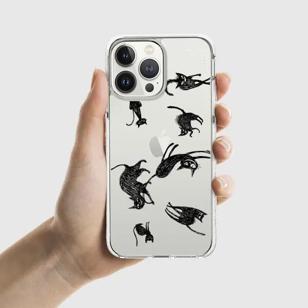 iPhone Case - Black Cats