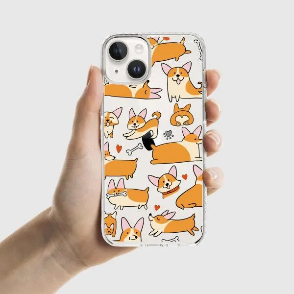 iPhone Case - Jolly Corgis