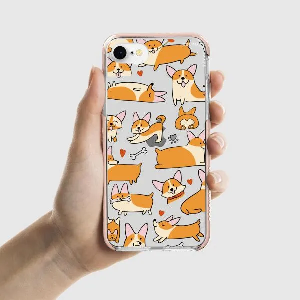 iPhone Case - Jolly Corgis