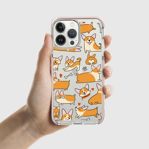 iPhone Case - Jolly Corgis