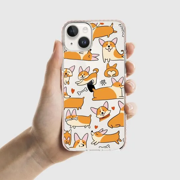 iPhone Case - Jolly Corgis