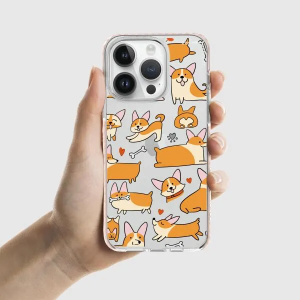 iPhone Case - Jolly Corgis