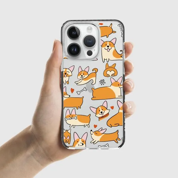 iPhone Case - Jolly Corgis