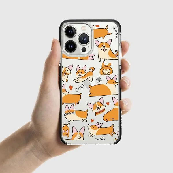 iPhone Case - Jolly Corgis