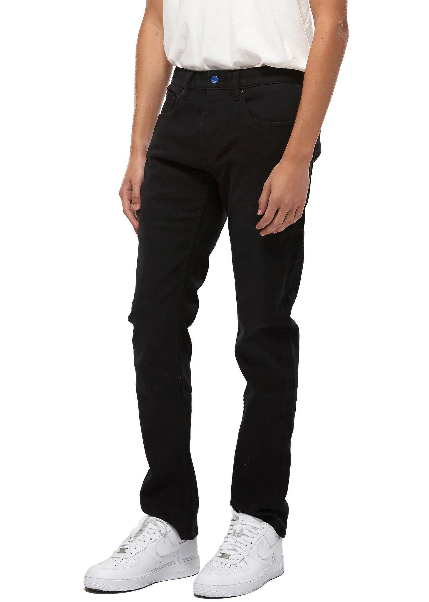 Konus Men's Stretch Denim in Black