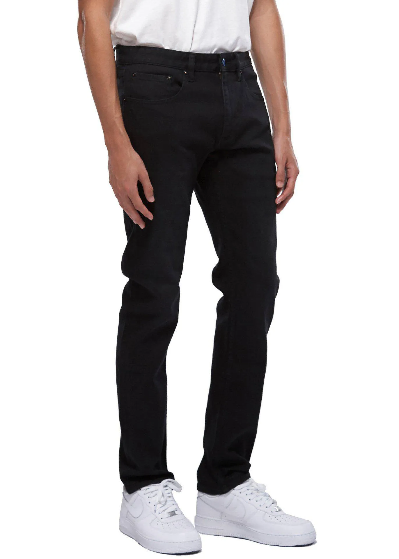 Konus Men's Stretch Denim in Black