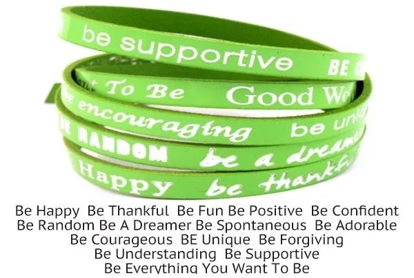 Last Chance! Good Works Inspirational Wrap Bracelet