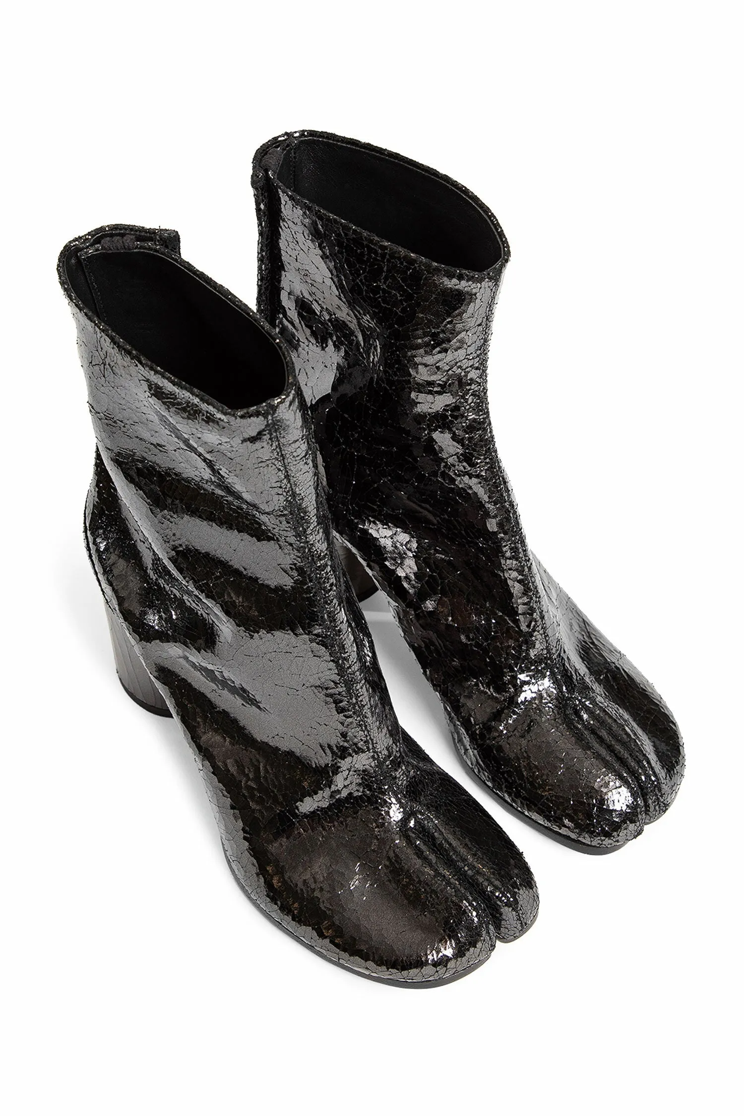 MAISON MARGIELA WOMAN SILVER BOOTS