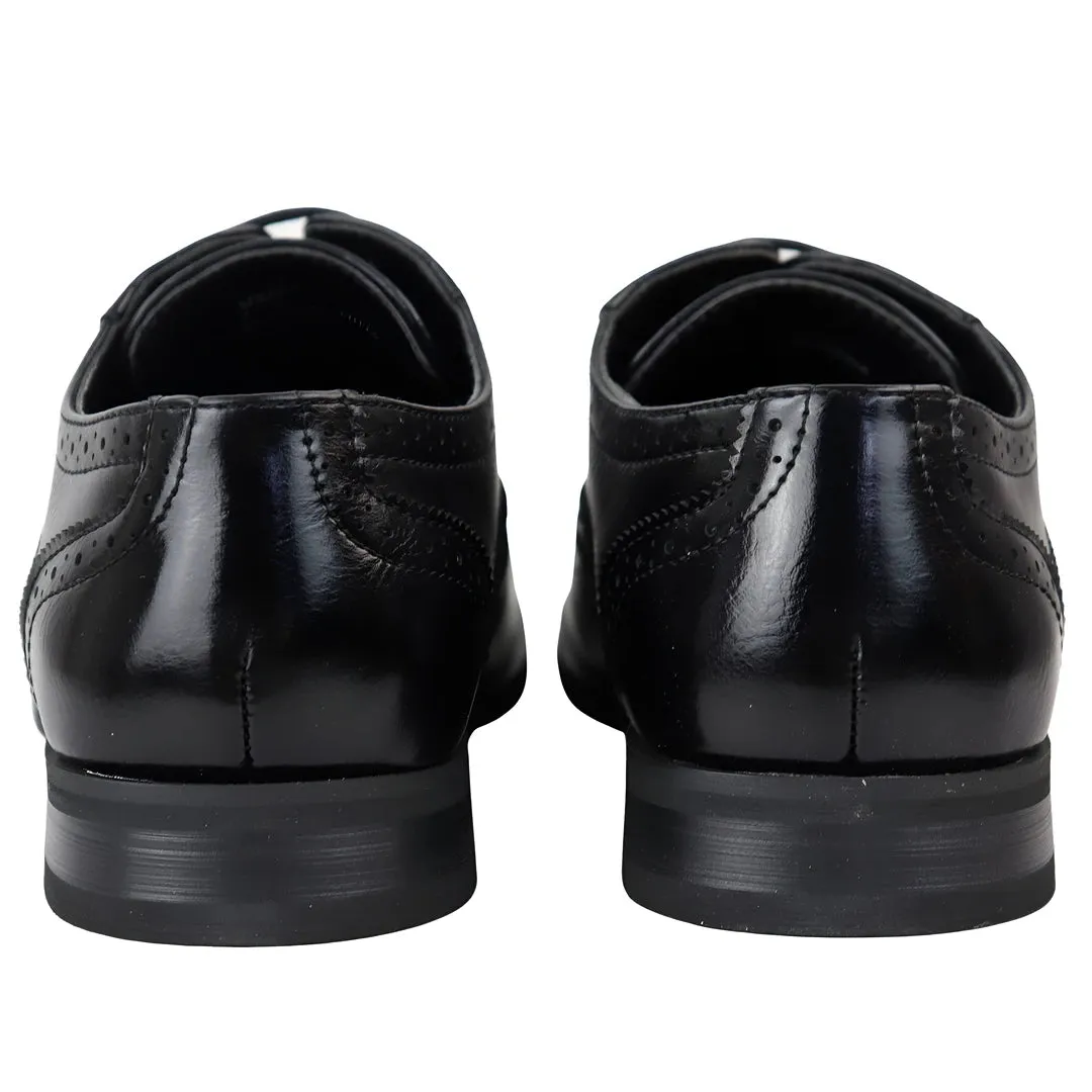 Men's Black Brogues Shoes