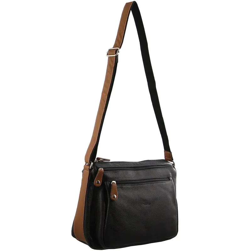 Milleni Multi Compartment Crossbody Bag NL9426